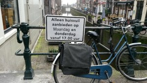 afvalbord Kolksluis ri PH.Kade